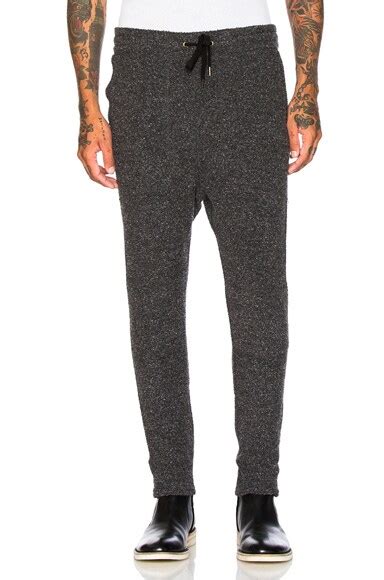 Robert Geller Richard Pants in Charcoal | FWRD
