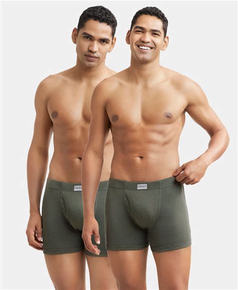Buy Super Combed Cotton Rib Solid Boxer Brief with Ultrasoft and ...
