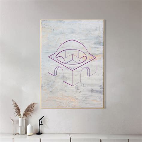 Islamic Tomb Wall Painting Canvas – Nestroots