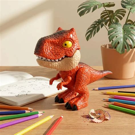 5-in-1 Dinosaur Stationery Gift Set – Pencil, Sharpener, Stapler ...