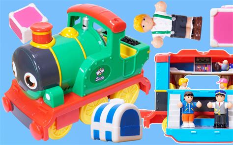 玩具拆箱：仿真的火车玩具-玩乐三分钟v-玩乐三分钟v-哔哩哔哩视频