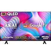 AKAI 55 Inch 4K Ultra HD Smart QLED TV (139 cm) | Atmos Sound | Google ...