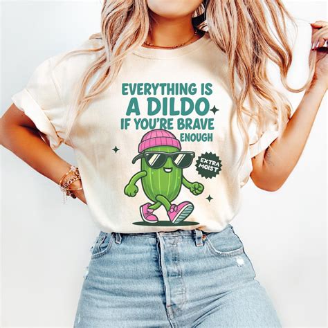 Inappropriate Shirts for Women, Raunchy Cucumber Shirt, Adult Humor Tee ...