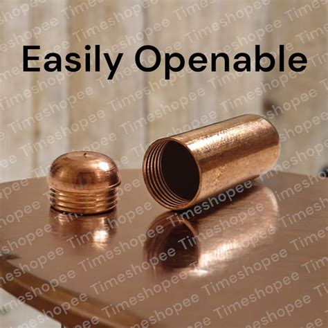 Pure Copper Taweez Set of 5 with Bhojpatra Sheet | Timeshopee