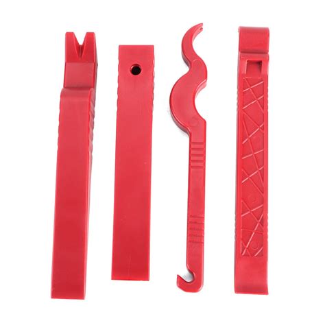 4pcs Auto Interior Trim Disassembly Kit Panel Audio Dashboard Fastener Remover Installer Hand ...