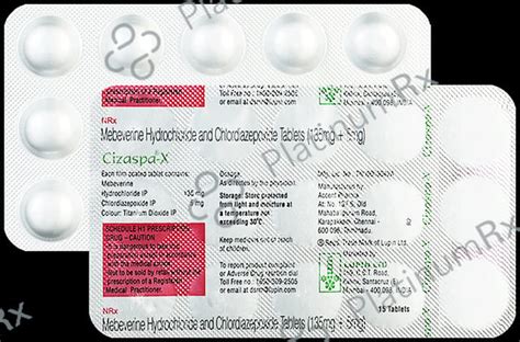 Cizaspa-X Tablet 15s: View Uses, Side Effects, Price and Substitute ...