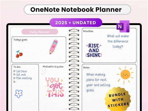 Image result for OneNote Weekly Planner 2025