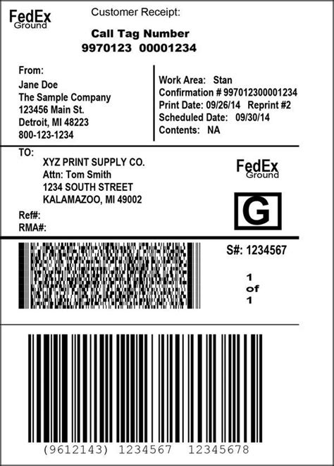 Image result for FedEx Envelope Example