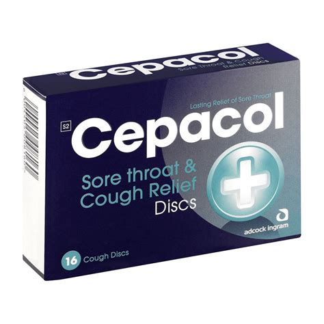 Cepacol Sore Throat & Cough Relief Discs – ZimSeller