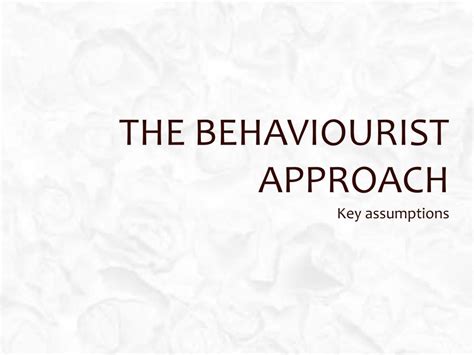 Behaviourist Approach 的图像结果