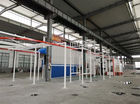 护栏喷塑流水线 - 郑州华能环保设备有限公司