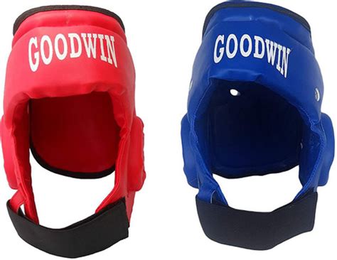 GOODWIN Kai Approved Karate Safety Kit (Red & Blue,Large) Boxing Kit ...