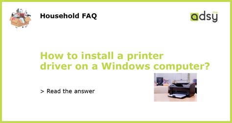 Image result for Install a Printer Driver
