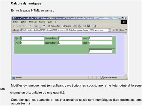 Image result for Calculer Dans Un Formulaire JavaScript