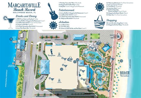 Interactive Resort Map | Margaritaville Hollywood Resort
