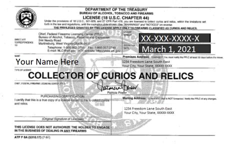 How To Get A Curios And Relics Type 03 FFL C&R License - 03 FFL Application