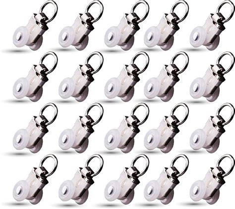 ITEHIL Curtain Track Roller Hooks- 20 pcs-Ceiling Curtain India | Ubuy