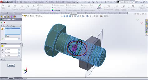 Image result for SolidWorks Tutorials to Draw a Nut