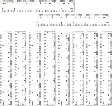 Amazon.com: Thinp 6 Pack Rulers for Kids, Assorted Colors 6 Inch Ruler ...