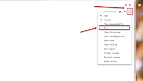 How to Print Gmail Message 的图像结果