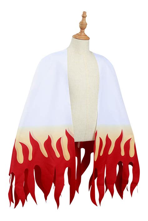 Buy Bawbets Demon Slayer Rengoku Kyoujurou Kimono Outfit Cosplay ...
