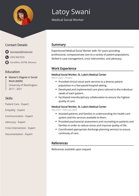 Clinical Social Worker Job Description Sample Hq