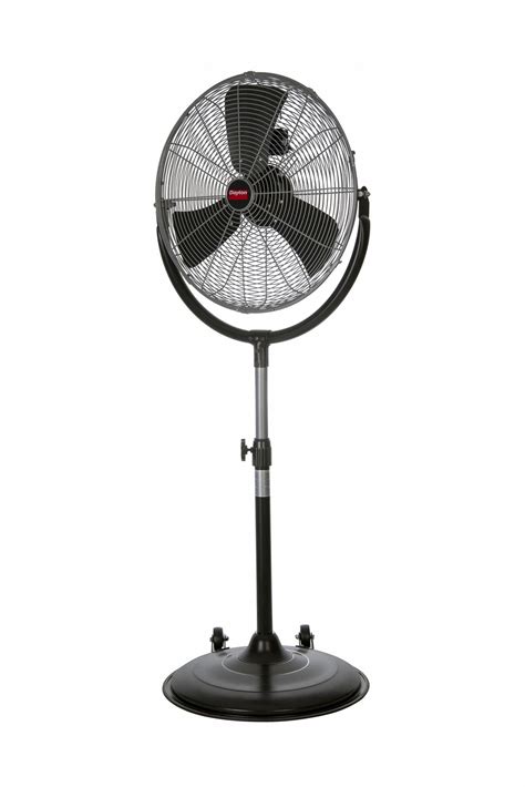 DAYTON, 20 in Blade Dia, 3 Speeds, Pedestal Fan - 61LD79|61LD79 - Grainger
