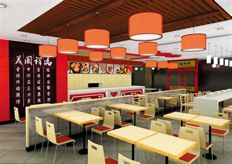 中式快餐店-3D模型-模匠网,3D模型下载,免费模型下载,国外模型下载