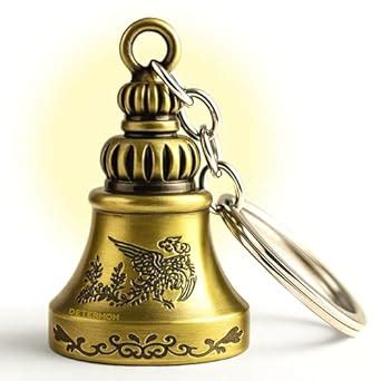 Guardian Bell KeyChain for Bike and Car | Tibetan Key Chain Good Luck ...
