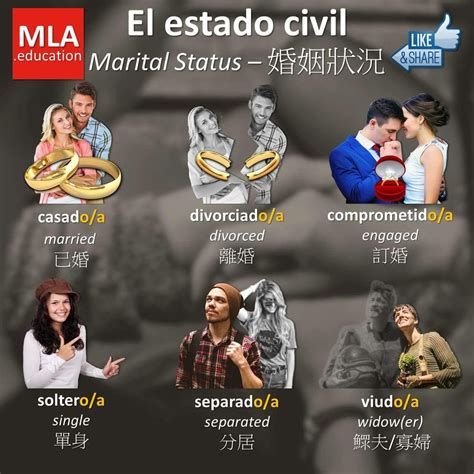 What Is Your Marital Status In Spanish Translation at Carlos Brookover blog