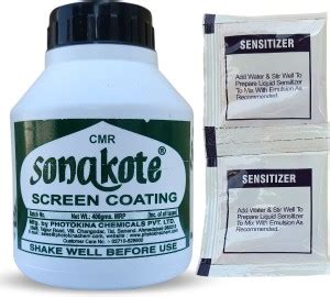 CMR Sonakote Screen Coating Emulsion for Screen Printing (400G ...