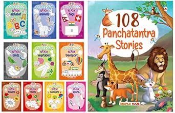 Little Colouring Books for Kids (Set of 10 Books) - Gift to children ...
