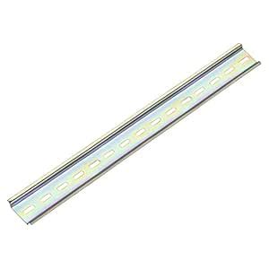uxcell 30cm x 35mm x 6.5mm 0.8mm Thickness Metal Mounting Straight Edge ...
