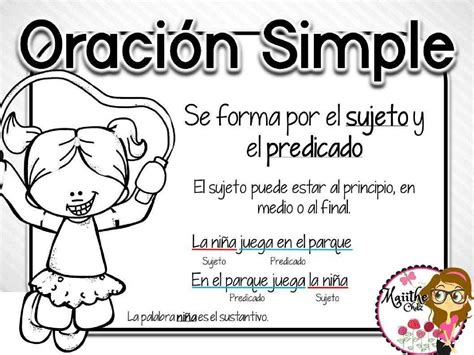 La Oracion Y Sus Partes | Oraciones: qué es, partes, tipos y ...