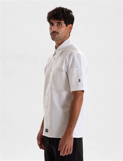 Premium white work shirt, a perfect fusion of design and quality. - Qooqer