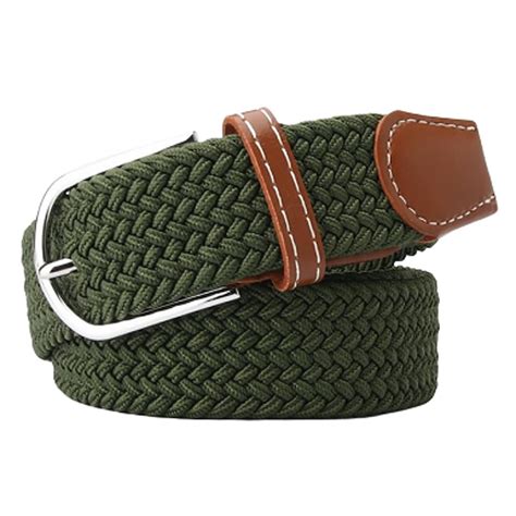 Belts Men, Braided Belts, Stretch Belts, Women's Fabric Belts, Men's ...