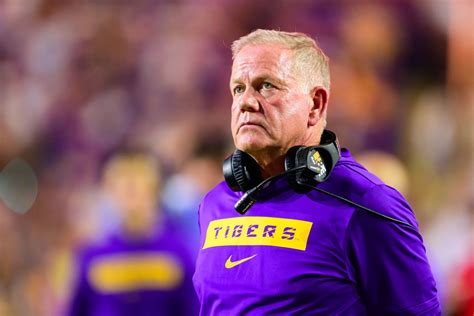 Look: Brian Kelly Cursed At LSU Player On Sideline - The Spun