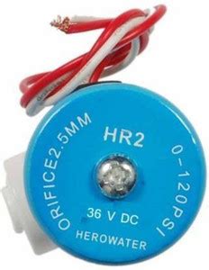 Sole Aqua Solenoid Valve for RO Water Purifier with 2 ELBOW Connector ...