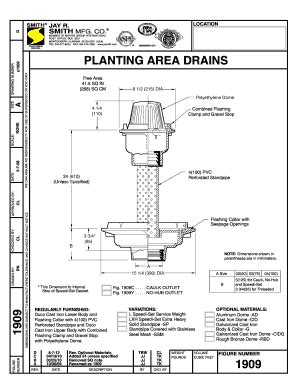 Planting Area Drain - Fill Online, Printable, Fillable, Blank | pdfFiller