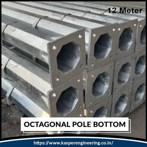 Octagonal Poles - 3 Meter Octagonal Pole Manufacturer from Hapur