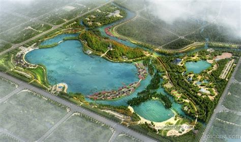 滨水湿地公园-龙湖滨湖公园景观设计方案文本_方案文本_ZOSCAPE-建筑园林景观规划设计网 - 景观规划意向图