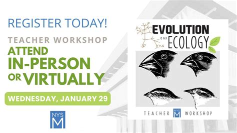 Evolution and Ecology Teacher Workshop, New York State Museum, Albany ...