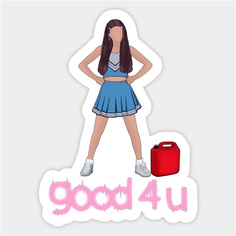 Good 4 U Sticker | Good 4 U | Preppy stickers, Stickers, Kids outfits