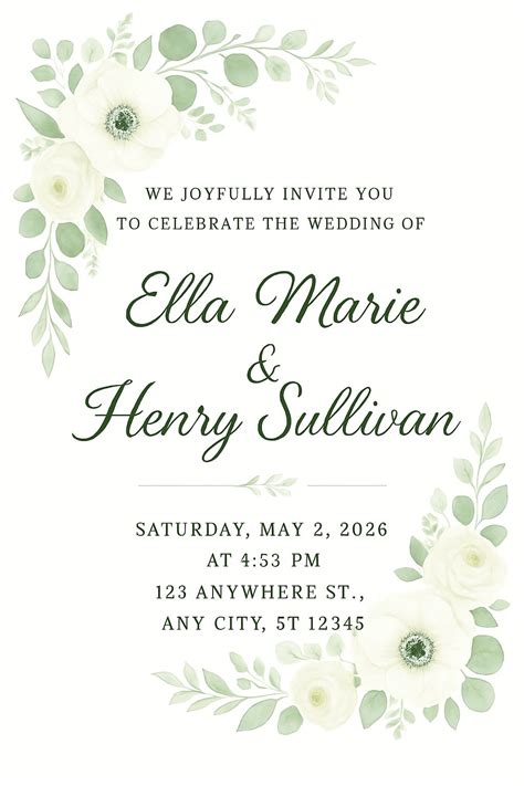 Image result for Wedding Invitation Card Design