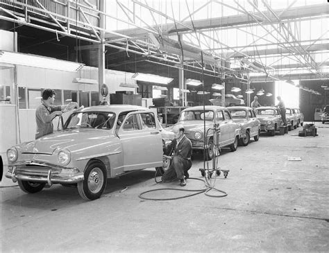Negative - Simca, Motor Car Production Line, Moorabbin, Victoria, Oct 1958
