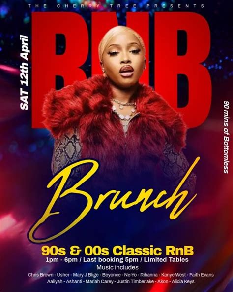 R&B Bottomless Brunch , 8 Blackwellgate,, Darlington, 12 April 2025 ...