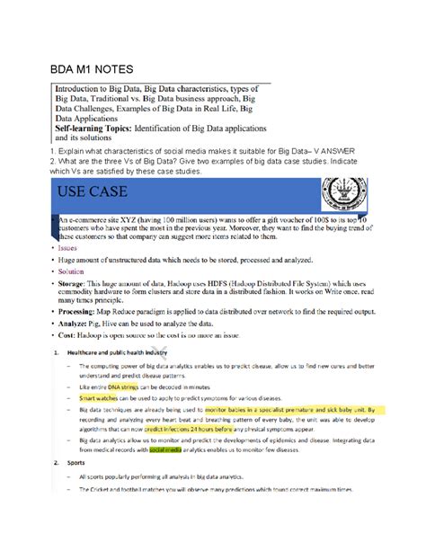 BDA M1 Notes - BDA M1 NOTES Explain what characteristics of social ...
