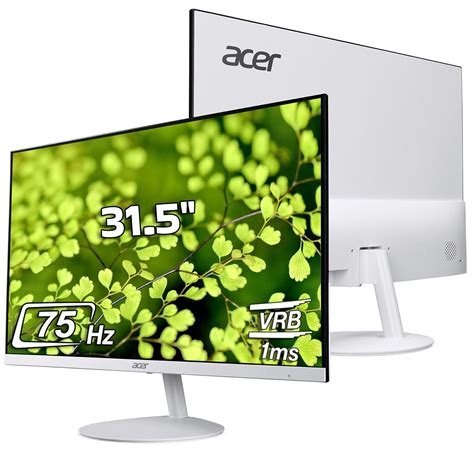 acer SA322Q 31.5 Inch Full HD 1920x1080 IPS Ultra-Slim (7.2mm) Backlit ...