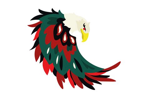 Animal Symbol of Native American God Thunderbird SVG Cut file by ...