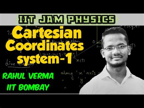 Cartesian Coordinate System - 2 Video Lecture - Mathematical Methods ...